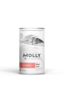 Molly Pate Ezme Somonlu Yavru Kedi Konservesi 395 Gr Molly Pate Ezme Somonlu Yavru Kedi Konservesi 395 Gr