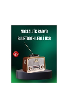 Taşınabilir Nostalji Radyo Bluetooth Usb Aux Girişli - Hs08378298-4640 Renkli Taşınabilir Nostalji Radyo Bluetooth Usb Aux Girişli - Hs08378298-4640 Renkli