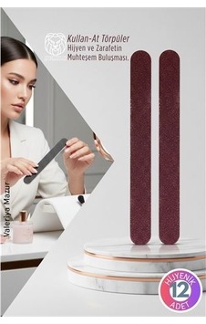 Zenvac 12 Li Hijyenik Kullan-at Çift Taraflı Törpü Seti Solingen Professional Zenvac29 Zenvac 12 Li Hijyenik Kullan-at Çift Taraflı Törpü Seti Solingen Professional Zenvac29