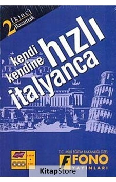 Hızlı İtalyanca 2.Basamak Seti (2 Kitap 3 CD) - Kutulu- Fono Yayınları Hızlı İtalyanca 2.Basamak Seti (2 Kitap 3 CD) - Kutulu- Fono Yayınları