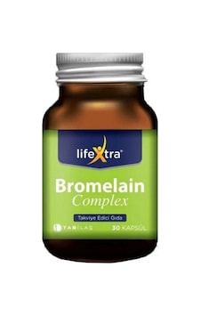Lifextra Bromelain Complex Takviye Edici Gıda 30 Kapsül Lifextra Bromelain Complex Takviye Edici Gıda 30 Kapsül
