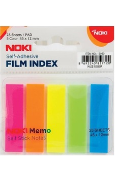 Noki Memo Film İndex 5 Renk 12x45 Mm 25 Yp. 12050