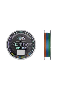 Albastar Active 8x İp Misina Multıcolor 0.13mm - 300m - 13.2kg