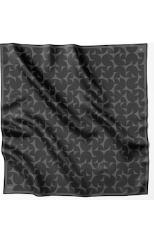 Belli Twill İpek Eşarp - 4117-04 Siyah Füme Siyah Füme Belli Twill İpek Eşarp - 4117-04 Siyah Füme Siyah Füme