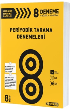 8. Sınıf Periyodik Tarama Denemeleri Hız Yayınları 8. Sınıf Periyodik Tarama Denemeleri Hız Yayınları