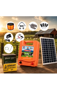 Bekçi 2.0j 5000m2 Güneş Enerjili - Sensörlü Elektrikli Çit Sistemi Bekçi 2.0j 5000m2 Güneş Enerjili - Sensörlü Elektrikli Çit Sistemi