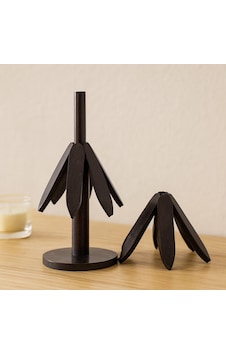 Bambu Ahşap Katlanır Nihale 20 Cm - Standlı, Yaprak Desenli 2'li Çr Bambu Ahşap Katlanır Nihale 20 Cm - Standlı, Yaprak Desenli 2'li Çr