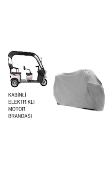 Motolux Fayton Fx23 Kabinli 3 Tekerlekli Su Geçirmez Motor Brandası Motolux Fayton Fx23 Kabinli 3 Tekerlekli Su Geçirmez Motor Brandası