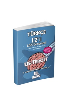 Ünlü Yayınları 8. Sınıf Lgs Us-Teroit 12'Li Türkçe Lgs Denemesi Y Ünlü Yayınları 8. Sınıf Lgs Us-Teroit 12'Li Türkçe Lgs Denemesi Y