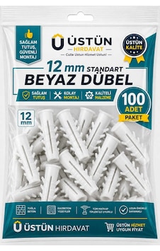 Üstün 12mm Dubel 100adet