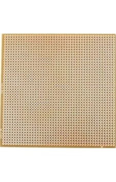 120x120mm Delikli Bakır Plaket Tek Tarflı Devre Kartı 12x12 120x120mm Delikli Bakır Plaket Tek Tarflı Devre Kartı 12x12