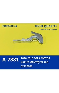 Ayhan A7881 Motor Kaput Menteşesı Sağ Egea 15 52122008 1 Takım -ıdır Ayhan A7881 Motor Kaput Menteşesı Sağ Egea 15 52122008 1 Takım -ıdır