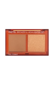 Pastel Bronzer&highlighter Set Sun Kissed - Bronzlaştırıcı Ve Aydınlatıcı 02 Tan Bronze & Heat Glow