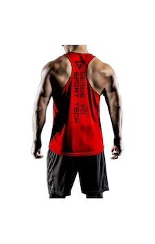 Genius Store Erkek Dry Fit Y-back Gym Fitness Sporcu Atleti Genıus-fıt Kırmızı Genius Store Erkek Dry Fit Y-back Gym Fitness Sporcu Atleti Genıus-fıt Kırmızı