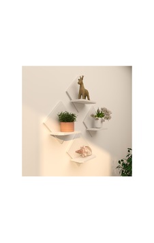 4'lü Raf Çiçeklik Seti 34x34 Cm Duvar Rafı Beyaz Ceviz Doğal Ahşap Siyah Beyaz 4'lü Raf Çiçeklik Seti 34x34 Cm Duvar Rafı Beyaz Ceviz Doğal Ahşap Siyah Beyaz
