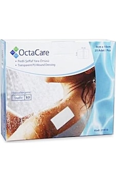 Octacare 21910 Su Geçirmez Yara Örtüsü 9 CM x 10 CM 25 Adet Octacare 21910 Su Geçirmez Yara Örtüsü 9 CM x 10 CM 25 Adet
