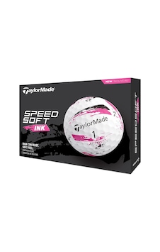 Taylormade Speedsoft Ink Pembe Golf Topu, Düşük Sıkıştırmalı, Yumuşak Hisli Ve Renkli Tasarım Taylormade Speedsoft Ink Pembe Golf Topu, Düşük Sıkıştırmalı, Yumuşak Hisli Ve Renkli Tasarım