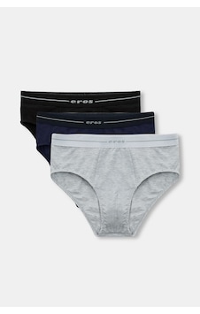 Eros 3'Lü Erkek Slip Compact Pamuk Ers 016 Siyah - Beyaz - Lacivert Eros 3'Lü Erkek Slip Compact Pamuk Ers 016 Siyah - Beyaz - Lacivert