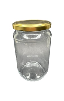 660ml Şeffaf Cam Konserve Kavanozu Gold Kapaklı , 30 Adet, Cam Kavanoz, Konserve Kavanozu, Reçel Kavanozu, Bal Kavanozu, Saklama Kavanozu Şeffaf