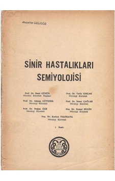 Sinir Hastalıkları Semiyolojisi Sinir Hastalıkları Semiyolojisi