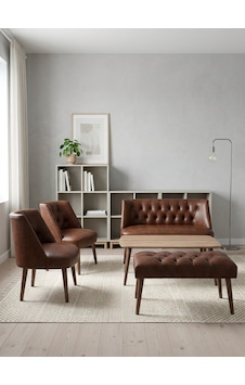 Milano 2+1+1+sehpa+bench Deri Çay Seti Koltuk Takımı Ofis Bekleme Takımı Ahşap Ayaklı - Acı Kahve Kahverengi Milano 2+1+1+sehpa+bench Deri Çay Seti Koltuk Takımı Ofis Bekleme Takımı Ahşap Ayaklı - Acı Kahve Kahverengi
