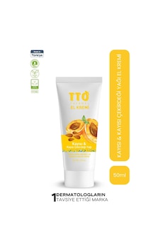 Tto El Kremi Kayısı Ve Kayısı Çekirdeği Yağı 50 Ml Tto El Kremi Kayısı Ve Kayısı Çekirdeği Yağı 50 Ml