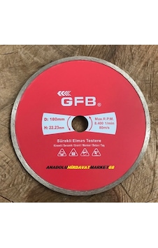 Gfb 180 MM Seramik Kesici Granit Kesici Testere Mermer Taş Kiremit Gfb 180 MM Seramik Kesici Granit Kesici Testere Mermer Taş Kiremit