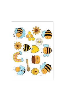 Arı Sticker Set Arı Sticker Set