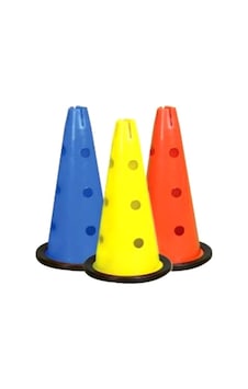 Vertex Antrenman Hunisi Delikli Büyük Boy Karışık - 3 Adet Çok Renkli Vertex Antrenman Hunisi Delikli Büyük Boy Karışık - 3 Adet Çok Renkli