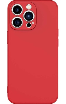 Apple Uyumlu iPhone 13 Pro Rubber Silikon Kılıf Kırmızı Apple Uyumlu iPhone 13 Pro Rubber Silikon Kılıf Kırmızı