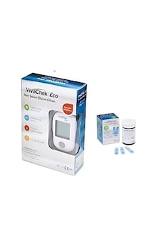 Vivachek Eco Şeker Ölçüm Cihazı + 50 Strip Vivachek Eco Şeker Ölçüm Cihazı + 50 Strip