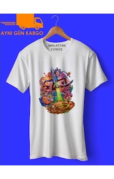 Rick And Morty Korku Baskılı Tişört Ücretsiz Kargo Rick And Morty Korku Baskılı Tişört Ücretsiz Kargo