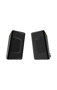 Lenovo Ds104 Lecoo 1+1 3w 2 Rgb Aydınlatmalı Usb+3.5mm Jacklı Siyah Hoparlör