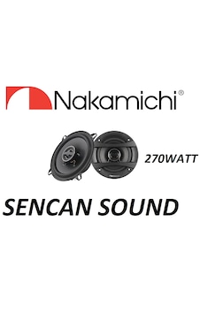 Nakamichi - 13 Cm Koaksiyel Hoparlör Japon 270watt Sencan Sound Nakamichi - 13 Cm Koaksiyel Hoparlör Japon 270watt Sencan Sound