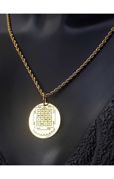 Vog Çift Yönlü Vashikaran&sri Yantra Aşk,para,sağlık.başarı,şans Mıknatısı Çelik Kolye Sarı Vog Çift Yönlü Vashikaran&sri Yantra Aşk,para,sağlık.başarı,şans Mıknatısı Çelik Kolye Sarı