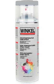 Winkel 700 Derece Yüksek Isıya Dayanıklı Gri Ral 9006 Sprey Boya Winkel 700 Derece Yüksek Isıya Dayanıklı Gri Ral 9006 Sprey Boya