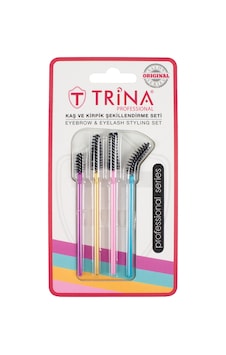Trina Kaş Ve Kirpik Şekillendirme Seti 4'lü Trneyefrset02 Trina Kaş Ve Kirpik Şekillendirme Seti 4'lü Trneyefrset02