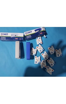 Zımba Makinası Mini Temat 1 Adet + 10 Kutu Zımba Teli Delta Zımba Makinası Mini Temat 1 Adet + 10 Kutu Zımba Teli Delta