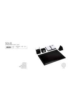 Gıpta 7134 Solid 5 Parça Sümen Takımı - Siyah 7134 Gıpta 7134 Solid 5 Parça Sümen Takımı - Siyah 7134