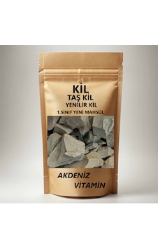 Akdeniz Vitamin Taş Kil Yenilebilir Kil 1 KG Akdeniz Vitamin Taş Kil Yenilebilir Kil 1 KG