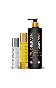 Liquid Keratin Hızlı Saç Uzatmaya Yardımcı 3’lü Set Liquid Keratin Hızlı Saç Uzatmaya Yardımcı 3’lü Set