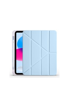 Apple Uyumlu iPad 10.9 2022 (10.Nesil) Kılıf Zore Tri Folding Kalem Bölmeli Standlı Kılıf-Mavi Mavi Apple Uyumlu iPad 10.9 2022 (10.Nesil) Kılıf Zore Tri Folding Kalem Bölmeli Standlı Kılıf-Mavi Mavi