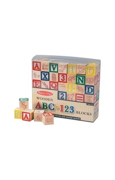 Melissa & Doug Ahşap Bloklar - Abc-123 Melissa & Doug Ahşap Bloklar - Abc-123