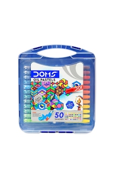 Doms Oil Pastel Hexagonal 50'li Yağlı Pastel Boya / Ft8202 Diğer