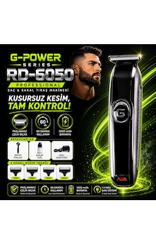 G-power Saç Sakal Tıraş Makinesi 1200 Mah 4 Taraklı Rd-6050 G-power Saç Sakal Tıraş Makinesi 1200 Mah 4 Taraklı Rd-6050