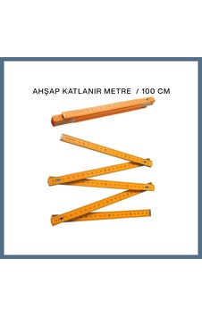 Buradabulabilirsin Ahşap Katlanır Metre 1 M Bbz Buradabulabilirsin Ahşap Katlanır Metre 1 M Bbz