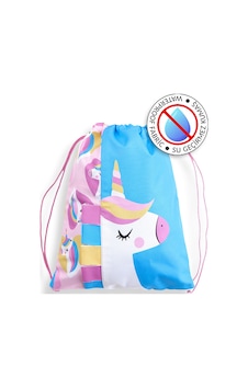 Denokids Unicorn Kız Çocuk Sırt-plaj Çantası Çok Renkli