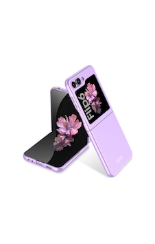 Galaxy Uyumlu Z Flip 6 Kılıf Zore Sert Kıpta Kapak Mor Galaxy Uyumlu Z Flip 6 Kılıf Zore Sert Kıpta Kapak Mor