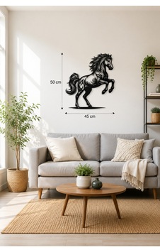 Şahlanan At Metal Duvar Tablosu 50x45 Cm 1.5 Mm Çelik Lazer Kesim Dekoratif Duvar Süsü Elektrostatik Boyalı İç Ve Dış Mekân Siyah Atlı Şahlanan At Metal Duvar Tablosu 50x45 Cm 1.5 Mm Çelik Lazer Kesim Dekoratif Duvar Süsü Elektrostatik Boyalı İç Ve Dış Mekân Siyah Atlı