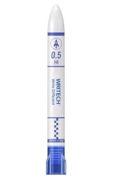 Wrıtech W-505 0,5mm Beyaz-mavi Kalem Ucu - 12'li Wrıtech W-505 0,5mm Beyaz-mavi Kalem Ucu - 12'li